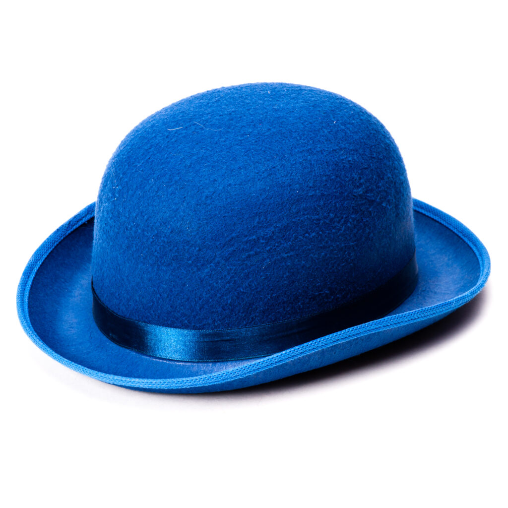 sombrero azul